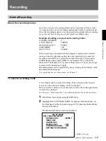 Preview for 21 page of Sony HSR-1 Operating Instructions Manual