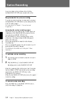 Preview for 39 page of Sony HSR-1 Operating Instructions Manual