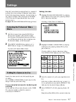 Preview for 68 page of Sony HSR-1 Operating Instructions Manual