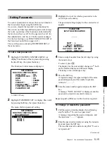 Preview for 76 page of Sony HSR-1 Operating Instructions Manual