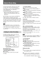 Preview for 25 page of Sony HSR-X200 Operating Instructions Manual