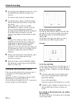 Preview for 26 page of Sony HSR-X200 Operating Instructions Manual