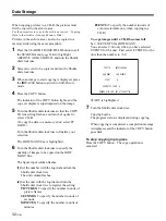 Предварительный просмотр 32 страницы Sony HSR-X200 Operating Instructions Manual