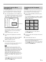 Предварительный просмотр 37 страницы Sony HSR-X200 Operating Instructions Manual