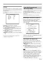 Предварительный просмотр 47 страницы Sony HSR-X200 Operating Instructions Manual