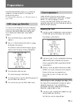 Предварительный просмотр 49 страницы Sony HSR-X200 Operating Instructions Manual