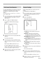 Preview for 53 page of Sony HSR-X200 Operating Instructions Manual