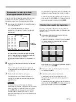 Preview for 109 page of Sony HSR-X200 Operating Instructions Manual