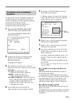 Preview for 111 page of Sony HSR-X200 Operating Instructions Manual