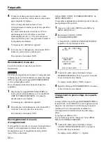 Preview for 124 page of Sony HSR-X200 Operating Instructions Manual