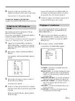 Preview for 125 page of Sony HSR-X200 Operating Instructions Manual