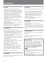 Preview for 4 page of Sony HSR-X206P Operating Instructions Manual