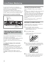 Preview for 18 page of Sony HSR-X206P Operating Instructions Manual