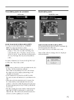 Preview for 75 page of Sony HSR-X206P Operating Instructions Manual