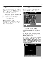 Preview for 77 page of Sony HSR-X206P Operating Instructions Manual