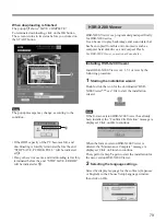 Preview for 79 page of Sony HSR-X206P Operating Instructions Manual