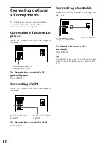 Предварительный просмотр 12 страницы Sony HST-471 Operating Instructions Manual