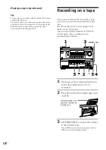 Предварительный просмотр 18 страницы Sony HST-471 Operating Instructions Manual