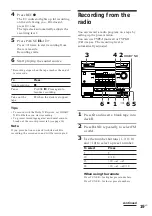 Предварительный просмотр 19 страницы Sony HST-471 Operating Instructions Manual