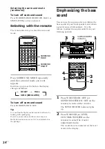 Предварительный просмотр 24 страницы Sony HST-471 Operating Instructions Manual