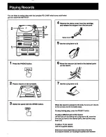 Preview for 8 page of Sony HST-D107 Operating Instructions Manual