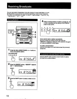 Preview for 10 page of Sony HST-D107 Operating Instructions Manual