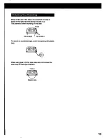 Preview for 13 page of Sony HST-D107 Operating Instructions Manual