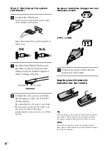 Preview for 6 page of Sony HST-SE581 Operating Instructions Manual