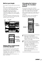 Preview for 7 page of Sony HST-SE581 Operating Instructions Manual