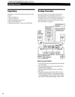 Предварительный просмотр 4 страницы Sony HT-1200D - Home Theater In A Box Operating Instructions Manual