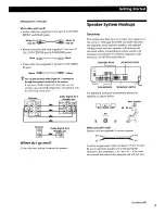 Предварительный просмотр 7 страницы Sony HT-1200D - Home Theater In A Box Operating Instructions Manual