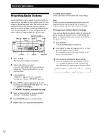 Preview for 12 page of Sony HT-1200D - Home Theater In A Box Operating Instructions Manual