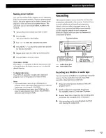 Preview for 13 page of Sony HT-1200D - Home Theater In A Box Operating Instructions Manual