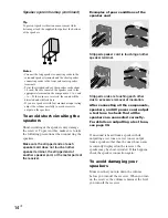 Preview for 14 page of Sony HT-1700D Operating Instructions Manual