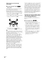 Preview for 18 page of Sony HT-1700D Operating Instructions Manual