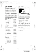 Preview for 3 page of Sony HT-5950DP Operating Instructions Manual