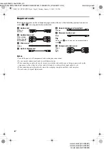 Preview for 6 page of Sony HT-5950DP Operating Instructions Manual