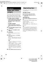 Preview for 40 page of Sony HT-5950DP Operating Instructions Manual