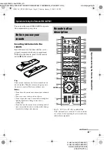 Preview for 43 page of Sony HT-5950DP Operating Instructions Manual