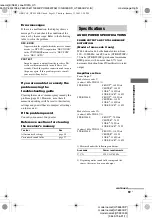 Preview for 55 page of Sony HT-5950DP Operating Instructions Manual