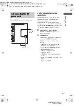 Предварительный просмотр 17 страницы Sony HT-6800DP - Dvd Home Theater Operating Instructions Manual