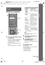 Предварительный просмотр 35 страницы Sony HT-7000DH Operating Instructions Manual