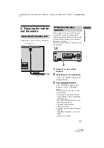 Предварительный просмотр 27 страницы Sony HT-7100DH Operating Instructions Manual