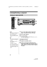 Предварительный просмотр 36 страницы Sony HT-7100DH Operating Instructions Manual