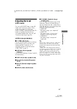 Предварительный просмотр 41 страницы Sony HT-7100DH Operating Instructions Manual