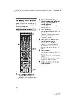 Предварительный просмотр 54 страницы Sony HT-7100DH Operating Instructions Manual