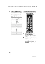 Предварительный просмотр 58 страницы Sony HT-7100DH Operating Instructions Manual