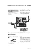 Предварительный просмотр 64 страницы Sony HT-7100DH Operating Instructions Manual