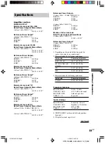 Preview for 59 page of Sony HT-7700DP - Home Theater In A Box Operating Instructions Manual