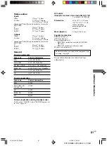 Preview for 61 page of Sony HT-7700DP - Home Theater In A Box Operating Instructions Manual